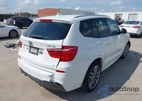 2015 BMW X3 Sdrive28I z USA, uszkodzony, nr VIN 5UXWZ7C53F0M82728